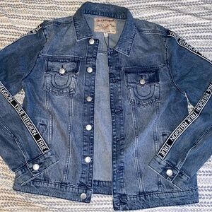 New/Never worn. True Religion Classic Mens Denim jacket